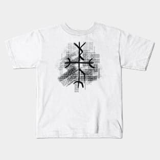 Nordic safe travels sigil Kids T-Shirt